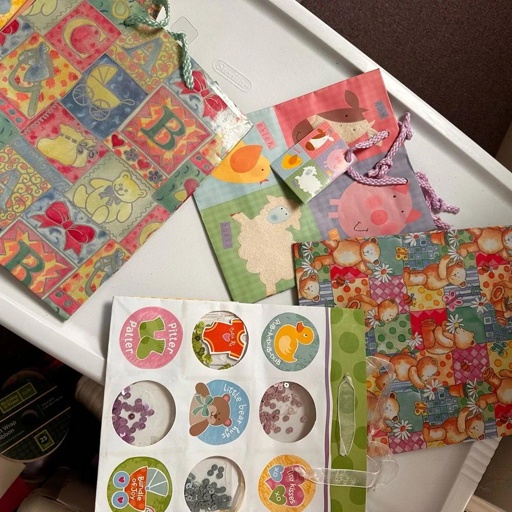 BABY/ NEWBORN Gift Bags Set
